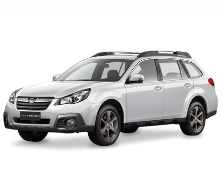 EVA автоковрики для Subaru Outback IV (BR) 2009 - 2014 — outbr